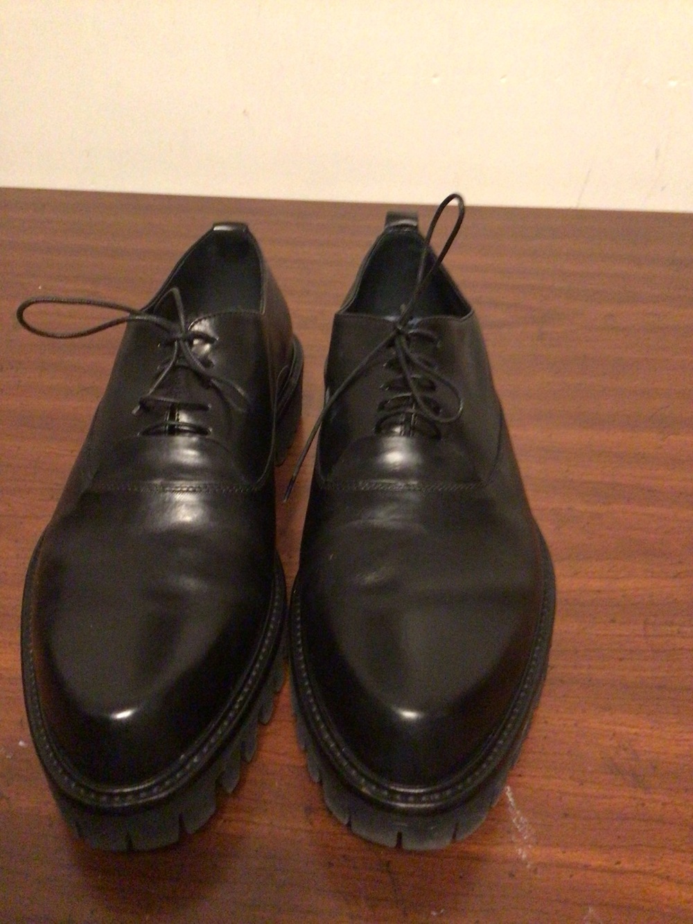 Alberto Guardian’ Made in Italy leather dress shoes euro SZ 43